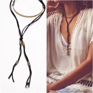 Free people Graceland choker crystal necklace